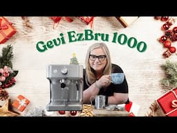 Gevi Ezbru 1000 espresso machine Unboxing and Review for Black Friday Gift giving