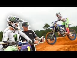 Haiden Deegans First Ride Back On Supercross!