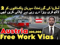 Austria work visa for pakistani | How to Apply Austria Work Permit Visa |  jobs in Austria