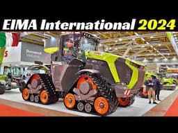 EIMA International 2024, Bologna (IT), Agricultural Machinery Exhibition - Claas, Case, Fendt, NH