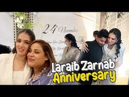 Laraib Zarnab Anniversary Special Vlog 😍 Laraib Ne best Diya Surprise