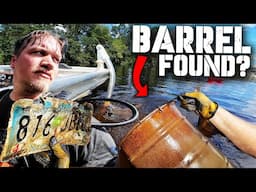 Mystery Solved: Was a Barrel Inside This Sunken Car?