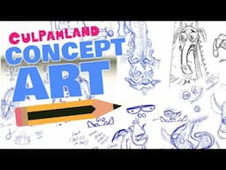 Come Explore My Animated Fantasy Sketchbook!