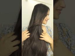 Hair care routine I follow to reduce frizz & hairfall #ytshorts #haircare