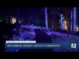 Cheekwood's Holiday LIGHTS open Friday through January 5