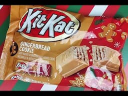 Gingerbread Cookie Kit Kat Review!