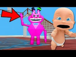 Baby Escapes EVIL TOY!