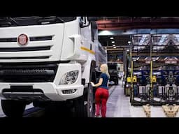 TATRA Production🚚 Inside Gigantic Billion € Factory producing mega Trucks