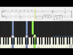 Meditation from Thais by Jules Massenet - Easy Version for piano solo - Practice Video