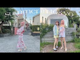 2 WEEK SUMMER IN TOKYO VLOG ☀️🐚🏝️ beach house road trip, summer festival & fireworks! 👘🎇