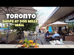 The Shops At Donmills Mall, Toronto, canada,4k