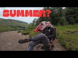 Never Camped Here Before! | MSR Elixir 1 Camping By A Loch | A Small Scottish Road Trip!