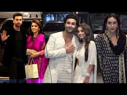 Aadar Jain And Alekha Advani Roka Ceremony | Ranbir Kapoor,Karisma Kapoor,Neetu Singh