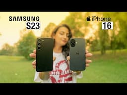 iPhone 16 VS Samsung S23 THE BEST CAMERA PHONE FOR YOU ?