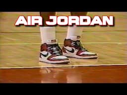 Rookie Michael Jordan vs Norm Nixon, Derek Smith - Air Jordan Takes Flight In His Air Jordan 1's