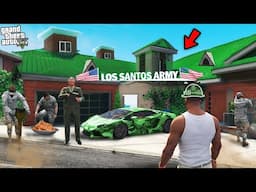 Franklin & Military Upgrading Franklin's House To Military Base In GTA 5!