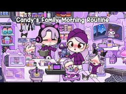 Candy’s Family Morning Routine at the Kuromi House 😈🏠Avatar World | Pazu