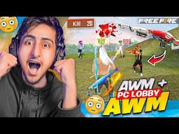 2 Awm In Pc Only Lobby😱20 Kills Challenge Solo Vs Squad [A_s Gaming] - Free Fire Max