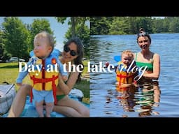 Lake day with our baby! | picnic lunch recipe & lake day essentials