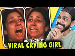 VIRAL CRYING GIRL In DILJITH Concert !!!