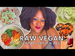 RAW VEGAN WHAT I EAT IN A DAY + FITNESS ROUTINE