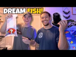 SURPRISING My CAMERAMAN with his DREAM FISH!!!