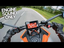 KTM 390 Duke sound & review [RAW Onboard]