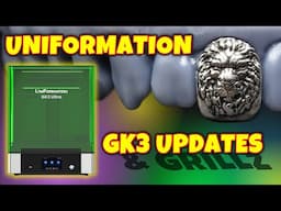 Uniformation GK3 Ultra update + making Lions head grillz