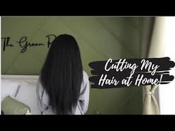 Cutting My Hair | At Home Layers