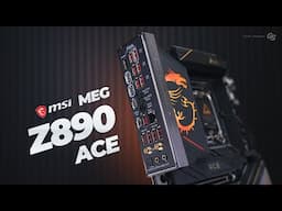 This Insane Motherboard isn't even the flagship - MSI MEG Z890 ACE