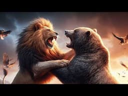 Who Would Win This Battle Lion or Bear????????????