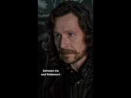 Sirius's heart-to-heart with Harry #HarryPotter #SiriusBlack