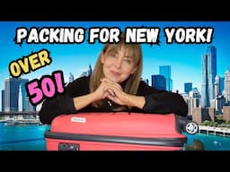 Packing for a New York holiday for Over 50 | What I Put In and What I Left Out!