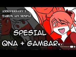 🔴 LIVE QnA + Gambar [SPESIAL Anniv 3 AFI Senpai] || Countryhumans Indonesia