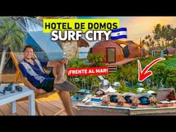 ¡EL PRIMER HOTEL de DOMOS en SURF CITY El Salvador! 🇸🇻🏝️ Almare El Zonte