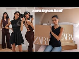 Zara TRY ON Haul October 2024 | Autumn / Winter 🍂