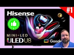 Hisense U8 Mini-LED 4K TV Review! Forget OLED! SAVE BIG! (BEST DEAL 2024)