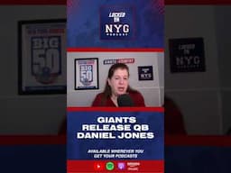 New York Giants Grant Daniel Jones His Release