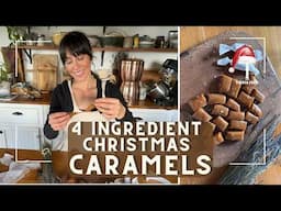 4-Ingredient Homemade Caramels - Perfect for the Holidays!