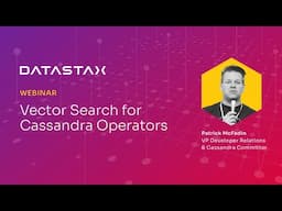 Vector Search for Cassandra Operators