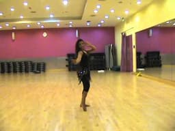 Belly dance instructor Jacqueline Braga ; choreography: Akdeb Alek