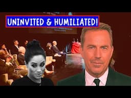 RED CARPET DISASTER! Meghan Markle DRAGGED Off Stage by Kevin Costner at Governor Awards!