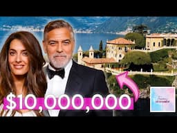 George & Amal Clooney | Sells LA Mansion For $14.5 Million to Move to France | House Tour 2024