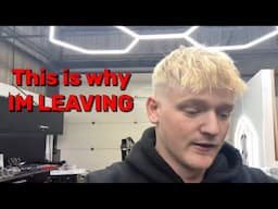 Isaac the apprentice explains why he’s LEAVING!