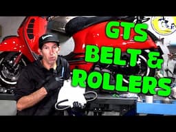 Vespa GTS 250 & 300 Belt & Roller Replacement