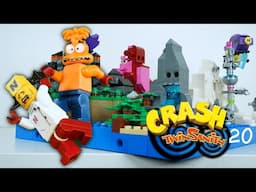 LEGO CRASH TWINSANITY (20th Anniversary Animation/Moc Showcase) #crash20sanity