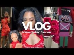 weekly vlog | christmas + my birthday + new year | Lauren Camille