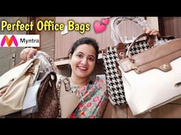 MYNTRA Bags Haul | Tote Bag, Sling Bag, Shoulder Bag and Hand Bags | Neema's Corner