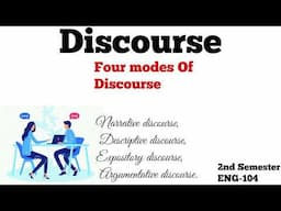 discourse analysis #ENG-104 #linguistics #2ndsemester #code104 #pu