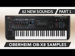 YAMAHA MODX / MONTAGE ♫ 62 Oberheim OB-8X Sounds ► PT.1